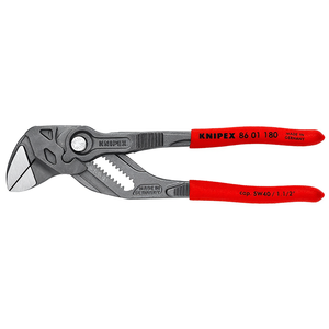 Alicates de presión Knipex 86 01 180, fabricados en Alemania, con tapa Sw40, 1 1/2 pulgadas - Product Image 1