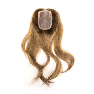 Topper de Cabello Humano con Encaje Suizo HD, Base Mono, Trama de Cabello Tejido para Mujeres, Topper de Cabello con Encaje Europeo Virgen con Cutícula Alineada - Product Image 2