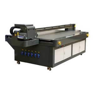 2513 UV-Flach bett drucker Großformat ige 8*4 'digitale Tinten strahl druckmaschine auf Glas holzplatte Acryl - Product Image 2