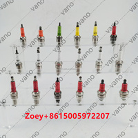 Bougies d'allumage en céramique colorées pour moto WANOU NMAX AEROX PCX VARIO BEAT MIO Racing