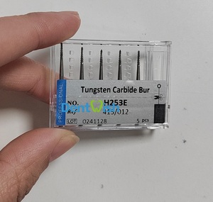 Dentwish 5pieces/box Bone Cutter Lindemann <strong>Dental</strong> Tungsten <strong>Carbide</strong> <strong>Burs</strong> - Product Image 1