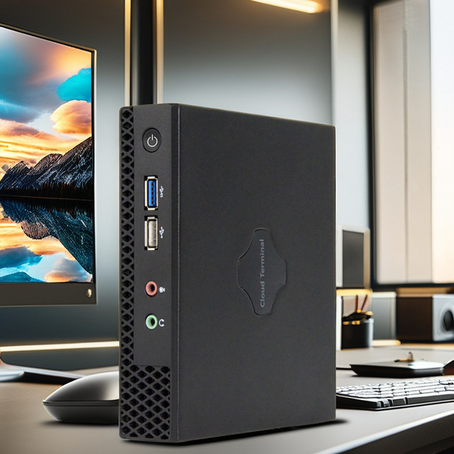 Sharerdp Custom Economic Portable Celeron N4000 Core Miro Micro PC Dual Pos System 12V Cheap Mini Computer Linux Case Mini PC