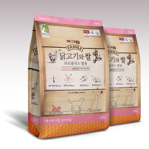 [DOGRANG] Alimento para Cachorros Pollo y Arroz 2kg Corea Orgánico Omega-3 Nutrición Canina para Exteriores, para Razas Pequeñas, Compra al por Mayor Premium - Product Image 2