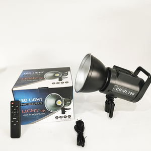 100W LED COB Light 3200K-5500K Lumière Vidéo Bowen Mount 100w Lampe Extérieure Portable Pour Photographique - Product Image 1