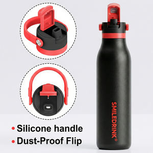 FAYREN <b>Stainless</b> <b>Steel</b> <b>Water</b> <b>Bottle</b> 500ml 750ml 1000ml Leakproof Flask for Camping Picnic & Outdoor Trips - Product Image 5