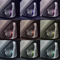 Rhythm 4D Éclairage intérieur automatique 64 couleurs Sync Plug 'n Play Protocole OEM Haut-parleur de Tweeter rotatif pour Honda Accord