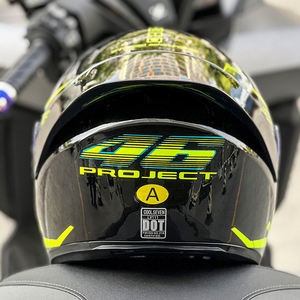 หมวกกันน็อคมอเตอร์ไซด์เต็มใบ, ป้องกันฝ้าหมวกกันน็อคมอเตอร์ไซด์เต็มใบหน้าสำหรับผู้ชายผู้หญิงหมวกกันน็อคสองจุด - Product Image 5