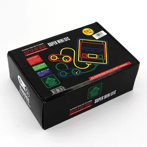 Super SNES eingebaute 621 Classic Games Retro-Gaming-Player Mini-TV tragbare Freizeit-Video-Spielkonsole mit HD-MI-Kabel