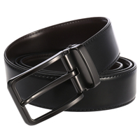 Ceinture classique vintage à boucle à ardillon pour hommes LY35-4024-1