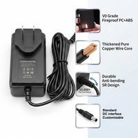 Adaptateur secteur 15V 1A AC DC 15W avec prise US/EU/UK/AU pour routeur, bande LED, CCTV
