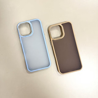 Coque de téléphone personnalisée multicolore en TPU+PC, protection antichoc douce pour la peau pour iPhone 17 16 15 14 13 12 Plus Air Pro Max