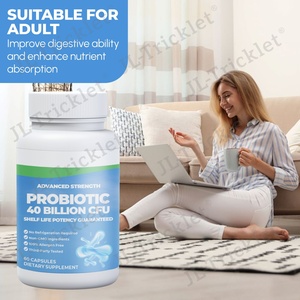 Probióticos al por Mayor, 40 Mil Millones de UFC en Cápsulas, 10 Cepas, Prebióticos, Salud Digestiva e Inmunológica, Cápsulas de Probióticos de 40 Mil Millones - Product Image 3