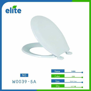 Coprisedile bianco monouso resistente con cerniere morbide in plastica e materiale cartaceo per uso domestico e commerciale - Product Image 1