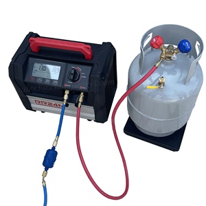 无刷直流制冷剂回收机1HP RR24M无油与带浮子开关的回收缸一起使用 - Product Image 5