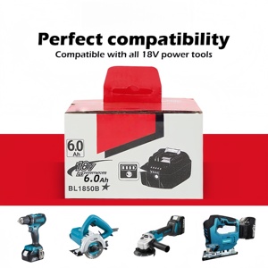 Khách hàng cụ thể <span class=keywords><strong>18V</strong></span> 5Ah 6Ah pin <span class=keywords><strong>Lithium</strong></span>-<span class=keywords><strong>ion</strong></span> polymer có thể sạc lại 18650 3.6V pin <span class=keywords><strong>lithium</strong></span>-<span class=keywords><strong>ion</strong></span> cho mak-ita - Product Image 3