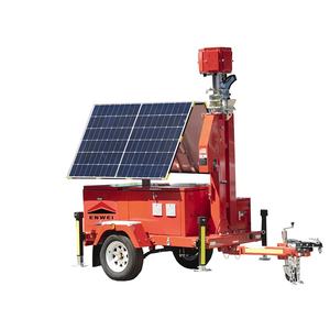 Caméras solaires pliables de surveillance des carrières, remorques de sécurité - Product Image 6