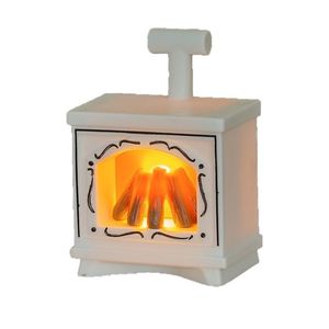 Mini lampe de cheminée LED, bougie électronique de Noël avec fonction d'éclairage pour la décoration de la maison, décorations de fête, ornement d'arbre de Noël - Product Image 1