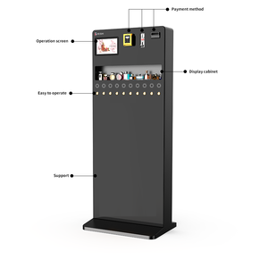 <strong>FEISHI</strong> New Style Cologne <strong>Perfume</strong> Spray <strong>Vending</strong> <strong>Machine</strong> Vertical <strong>Vending</strong> <strong>Machine</strong> With Stand Supports Credit Card Coin Cash Pay - Product Image 4
