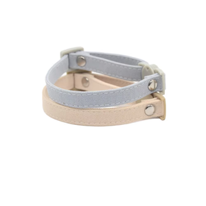 Hochwertiges, umweltfreundliches Hundehalsband aus Stoff in verschiedenen Farben und Größen für große Hunde, verstellbares Haustierhalsband in heller Farbe - Product Image 5