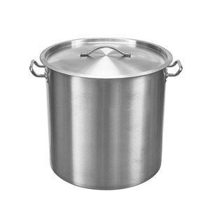 Olla Redonda de Acero Inoxidable de Gran Capacidad de 6L 12L <span class=keywords><strong>20L</strong></span> 25L 70L, Olla Comercial para Sopa, Ollas para Cocinar - Product Image 6