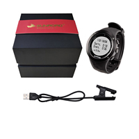 Montre de plongée sportive Sunroad, alarme de plongée, profondeur 50m, entraînement, chasse sous-marine, charge USB, rétroéclairage, acier inoxydable, modèle D5