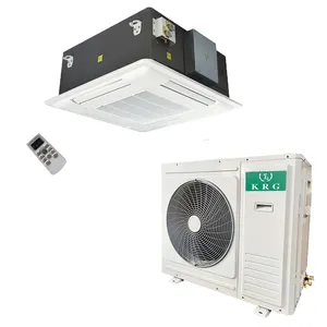 24000 btu climatiseur central 2 tonnes 3 hp cassette de plafond refroidir seulement CE grande pièce refroidir et chauffer bon prix VRF VRV