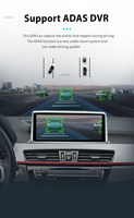 Écran tactile 8 cœurs 10.25 "avec système de navigation GPS Carplay pour BMW X1 F48 Android 14 Radio écran multimédia 4G NBT
