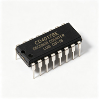 Composant électronique standard de télécommunications CD4017BE DIP-16