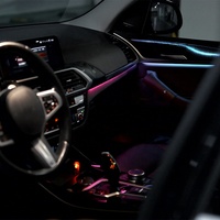 Nouveau Kit d'éclairage d'ambiance dynamique Galaxy à lumière douce de qualité supérieure pour l'intérieur de voiture, compatible avec les modèles BMW X3, iX3, X4, X3M, X4M 2018-2024