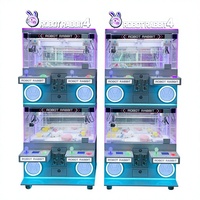 Machine à griffes métallique personnalisée à monnayeur, équipement de jeu, machine à poupées, distributeur automatique