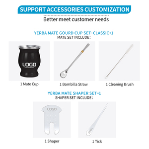 Vaso de Acero Inoxidable de Grado Alimenticio de 8oz para Yerba Mate, Resistente al Calor, Anti-escaldaduras, Diseño Ergonómico de Calabaza, Taza de Mate de Tamaño Personalizado - Product Image 2