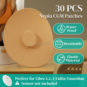 แผ่นปิดเซ็นเซอร์ <span class=keywords><strong>CGM</strong></span> แบบมืออาชีพ OEM สำหรับการใช้งานต่อเนื่อง ป้องกันน้ำและเหงื่อ เหมาะสำหรับผู้ใช้ Active Libre - Product Image 3