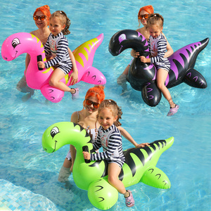 Nouveauté : Vente en gros de flotteurs gonflables pour piscine en forme de dinosaure pour enfants, pour les fêtes aquatiques d'été - Product Image 2