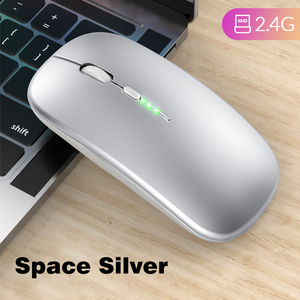 Nuovo <span class=keywords><strong>Mouse</strong></span> <span class=keywords><strong>Wireless</strong></span> <span class=keywords><strong>Bluetooth</strong></span> con Ricarica, Illuminazione e Modalità Duale Silenziosa, Vendita all'Ingrosso dalla Fabbrica - Product Image 4