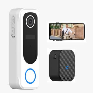 Timbre Inteligente con Cámara WIFI, Detección de Movimiento, Audio Bidireccional, Energía Solar, Compatible con Alexa, IP65, CloudEge App, OEM, Gran Venta - Product Image 3