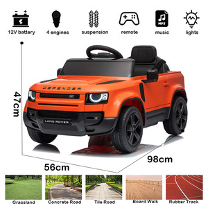 Autos Eléctricos para Niños, Juguetes para Niños, Auto de Juguete de 12v con Control Remoto - Product Image 2