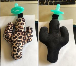 Ciucci per Neonati a Forma di Cactus all'Ingrosso, Vari Colori, Giocattoli di Peluche Appesi a Forma di Animale, Ciucci in Silicone - Product Image 6