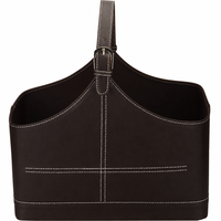 Panier-cadeau en cuir, panier à vin en PU rouge gaufré crocodile avec poignée, boîte-cadeau de Noël de luxe réutilisable, vente en gros d'usine