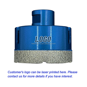 6mm - 150mm vương miện M14 chủ đề chân không hàn kim cương lõi khoan bit cho đá cẩm thạch đá sứ Gạch gốm lỗ cưa cắt - Product Image 5