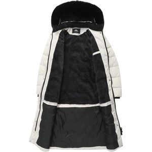 Moerdeng Women's <b>Waterproof</b> Long Winter <b>Parka</b> Thickened Quilted <b>Jacket</b> With Polyester Wadding Full Sleeve Warm Puffer Coat - Product Image 6