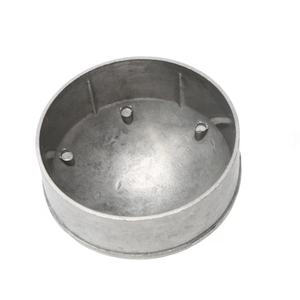 Tapa de poste de valla externa redonda de fundición a presión de aluminio de alta presión de alta calidad personalizada - Product Image 2