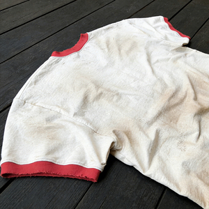 Custom Men T-<b>Shirt</b> 100% Cotton Dirty Wash Oversized Tee Vintage Acid Washed <b>Patchwork</b> Boxy T-<b>Shirt</b> - Product Image 3