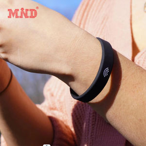 シリコンミニマリストシリコンリストバンドNTAG213NFCリストバンドデジタル名刺 - Product Image 5