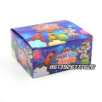 Sucettes lumineuses fluorescentes Fruity Rocket Glow en gros d'usine
