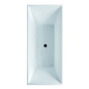 Vasca da Bagno Autoportante Kamalu K15A 150x75cm in Acrilico, Prodotto Premium - Product Image 4