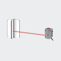 Sensor Láser de Alta Precisión con Pantalla Digital CMOS BGS, Distancia de Detección Larga de 500 mm, Interruptor de Sensor Láser Impermeable para Detección de Etiquetas