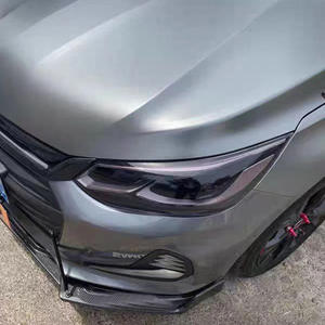 مصباح أمامي فوضوي أسود وأبيض مقاوم للشفاء الذاتي لأشعة فوق بنفسجي ، تلوين لأغشية سيارة من البولي يورثين الحراري ، حماية مصباح أمامي للسيارة PPF - Product Image 5