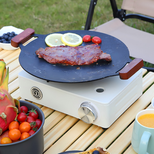 Réchaud de <span class=keywords><strong>camping</strong></span> portable AZ06 coupe-vent, nouveau modèle 2025, brûleur à gaz butane avec allumage piézo, 4000W haute puissance pour barbecue en plein air, pique-nique - Product Image 6