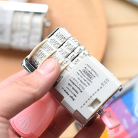 Timbre en plastique pour numéros et lettres, lettres et Mini Date, à encreur automatique, 80 pièces, 3.5MM