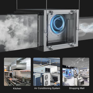 Miwind HVAC ผู้ผลิตการไหลของอากาศสูงแรงเหวี่ยงตู้ไอเสียพัดลมสำหรับระบบ Air Cooling - Product Image 6